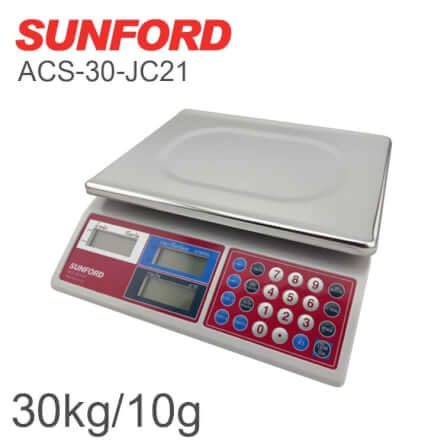 เครื่องชั่งน้ำหนักคำนวณราคา SUNFORD ACS-30-JC 21_5